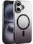 Apple iPhone 16 Plus Selene Shine Magsafe Case – Elegant Glossy Kılıf (Işıltılı Premium Kapak) - Siyah 4
