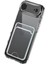 Apple iPhone 17 Air Cardy Silikon Kılıf – Kart Bölmeli, Şeffaf Yapı 4