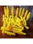 8mm Roket Dübel Profesyonel 8mm Plastik Sarı Dübel 8*50 (100 Adet) 1