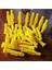 10MM Roket Dübel Profesyonel 10MM Plastik Sarı Dübel 10*60 (100 Adet) 1