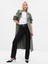 Kadın Siyah High Rise '90s Loose Jean Pantolon 11