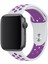 Apple Watch Series 5 42 MM Fileli Kordon Beyaz-Mor 3