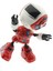 Dekoratif Sesli Işıklı Mini Sevimli Kırmızı Robot 4
