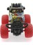 Die Cast Off Road Dev Kırmızı Teker Araba 4