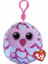 Ty Squishy Beanies Peluş Baykuş Anahtarlık Pinky 1