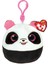 Ty Squishy Beanies Peluş Panda Anahtarlık Bamboo 1