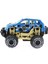 Çek Bırak Mini Off Road Mavi Polis Aracı 4