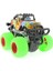 Die Cast Off Road Dev Yeşil Teker Araba 1