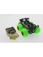 Die Cast Off Road Dev Yeşil Teker Araba 3