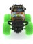 Die Cast Off Road Dev Yeşil Teker Araba 4