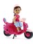 Cute Doll Mini Bebek ve Mor Vespa 2