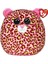 Ty Squishy Beanies Yastık Pembe Leopar Lainey 26 cm 1