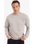 Relax Fit Bisiklet Yaka Kalın İçi Yumuşak Tüylü Basic Düz Sweatshirt T5139AZ25AU 3