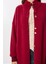 Sakallı Uzun Triko Hırka LNX0012 Bordo 3