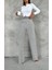 Desenli Esnek Rahat Kalıp Triko Pantalon 1