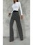 Desenli Esnek Rahat Kalıp Triko Pantalon 1