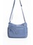 Çok Cepli Çapraz Askılı Kadın Omuz Çantası Orta Boy Günlük HV4008 Mavi 1