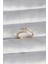 Pirinç Gold Renk Zirkon Taş Detay Kalp Model Kadın Yüzük - PRT3500EB00982 1