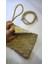 Hasır, Kağıt Ip ve Metalik Parıltılı Rafya Ip ile Elde Örülmüş Clutch Çanta, Portvöy, El Çantası 1