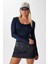 Kadın Heat Lux Touch U Yaka Lacivert Uzun Kol Soft Bluz 5