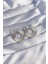 316L Çelik Gümüş Renk Oval Çizgili Plaka Küpe - PRT3500EB01674 1
