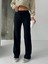 Fit Comfort Siyah Salaş Pantolon A6011 1