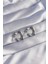 316L Çelik Gümüş Renk Minimal Bubble Küpe - PRT3500EB01669 1