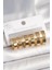 316L Çelik Gold Renk Halka Model Kadın Küpe Seti - PRT3500EB04420 1