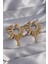 316L Çelik Gold Renk Zirkon Taşlı Güneş Figürlü Küpe - PRT3500EB01714 1