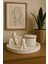 Modern Beyaz Dekoratif Set – 6 Parçalı Şık Tasarım 7