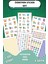 8 Sayfa Öğretmen Sticker Seti Öğrenci/ Ödül/ Ödev STICKERI/MOTIVASYON/450 Den Fazla Etiket 1
