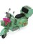 Dekoratif Metal Scooter Sepetli 3