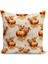 Sonbahar Ekose Serisi Çift Tarafı Baskılı Kırlent Kılıfı (Halloween Autumn Cushion Cover) 1