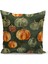 Sonbahar Ekose Serisi Çift Tarafı Baskılı Kırlent Kılıfı (Halloween Autumn Cushion Cover) 2