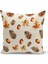 Sonbahar Ekose Serisi Çift Tarafı Baskılı Kırlent Kılıfı (Halloween Autumn Cushion Cover) 1