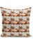 Sonbahar Ekose Serisi Çift Tarafı Baskılı Kırlent Kılıfı (Halloween Autumn Cushion Cover) 1