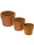 Cachepot Perfetto 15 cm Toprak Saksı Terracota 3