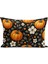 Sonbahar Ekose Serisi Çift Tarafı Baskılı Kırlent Kılıfı (Halloween Autumn Cushion Cover) 1