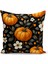 Sonbahar Ekose Serisi Çift Tarafı Baskılı Kırlent Kılıfı (Halloween Autumn Cushion Cover) 2