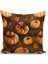 Sonbahar Ekose Serisi Çift Tarafı Baskılı Kırlent Kılıfı (Halloween Autumn Cushion Cover) 1