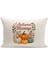 Sonbahar Ekose Serisi Çift Tarafı Baskılı Kırlent Kılıfı (Halloween Autumn Cushion Cover) 2