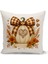 Sonbahar Ekose Serisi Çift Tarafı Baskılı Kırlent Kılıfı (Halloween Autumn Cushion Cover) 1