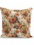 Sonbahar Ekose Serisi Çift Tarafı Baskılı Kırlent Kılıfı (Halloween Autumn Cushion Cover) 1