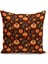 Sonbahar Ekose Serisi Çift Tarafı Baskılı Kırlent Kılıfı (Halloween Autumn Cushion Cover) 1
