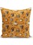 Sonbahar Ekose Serisi Çift Tarafı Baskılı Kırlent Kılıfı (Halloween Autumn Cushion Cover) 1