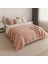 Müslin Tek Kişilik 4 Katlı %100 Pamuk Toz Pembe Renk Yatak Örtüsü 160X230 Cm. 2