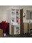 MODİLAYN 55 x 160 x 32 cm Çok Amaçlı Dolap 3 Kapaklı Banyo Dolabı Ofis Dolabı 6