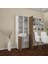 MODİLAYN 55 x 160 x 32 cm Çok Amaçlı Dolap 3 Kapaklı Banyo Dolabı Ofis Dolabı 8