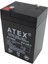 Ax-64 Kuru Akü 6V 4AH (10X7X4.5CM) 1