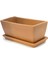 Cassetta Garda 32 cm Toprak Saksı Terracota 1
